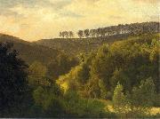 Albert Bierstadt Sunrise over Forest and Grove Spain oil painting artist